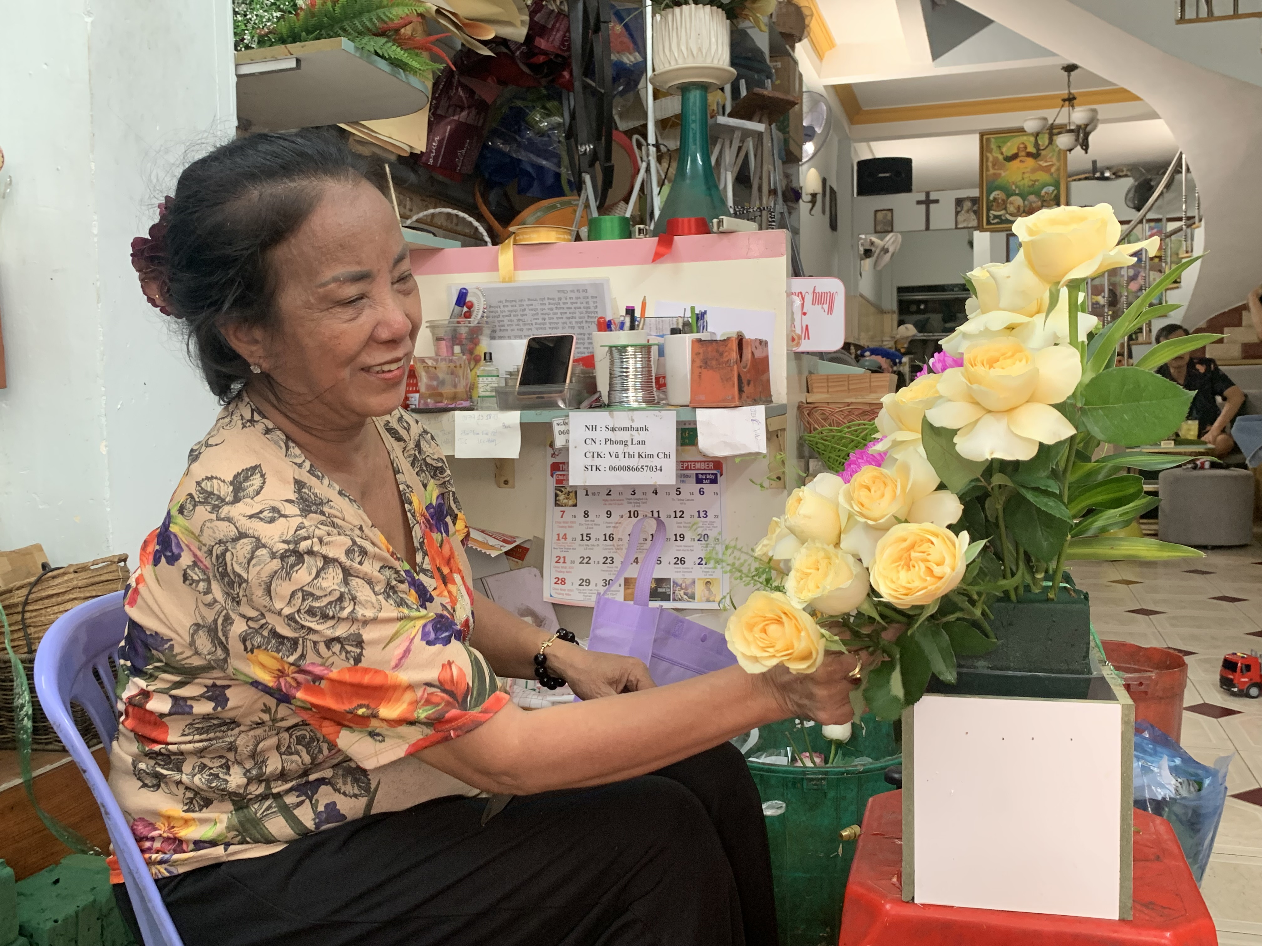 30 năm cắm hoa thánh đường